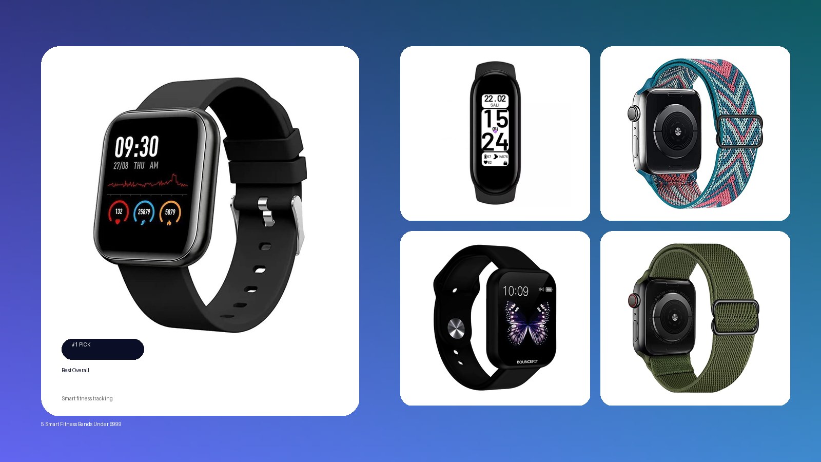 5 Smart Fitness Bands Under ₹999 That Are Actually Worth Buying (2026)