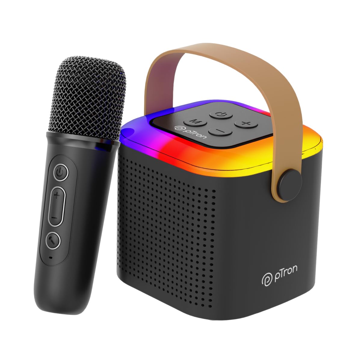 pTron Fusion Evo Karaoke Bluetooth Speaker with Wireless Mic