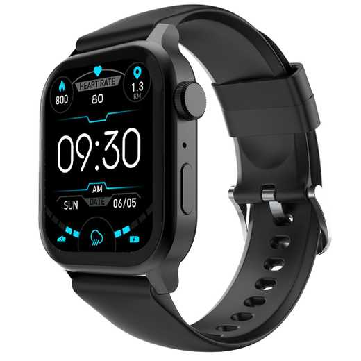 Fire-Boltt Rise 1.85" HD Smartwatch with Rotating Crown