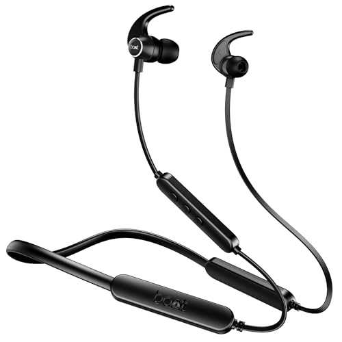 boAt Rockerz 255 Pro+ — 60H Battery, IPX7, Magnetic Bluetooth Neckband