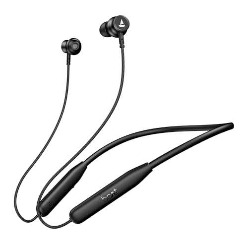 boAt Rockerz 113 — 40H Battery, ENx Mic, Bluetooth Neckband