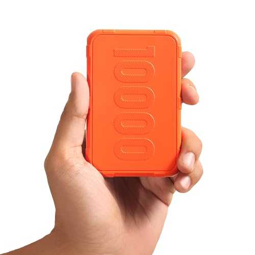 Ambrane Force 10K — 10000mAh 22.5W Fast Charging Power Bank (Orange)