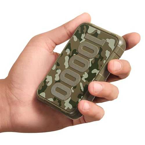 Ambrane Force 10K — 10000mAh 22.5W Fast Charging Power Bank (Dark Green)