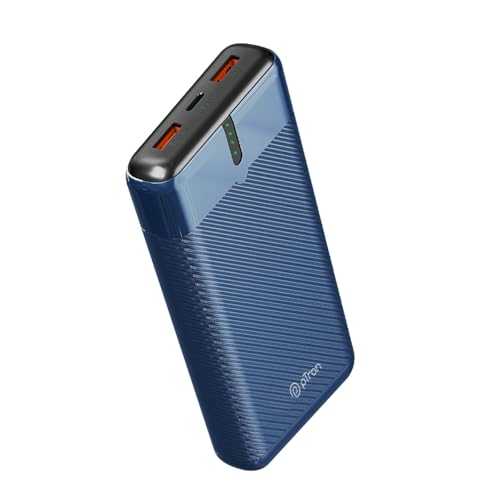 pTron Dynamo Surge — 20000mAh 22.5W Fast Charging Power Bank (Blue)