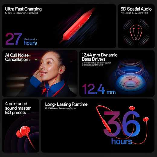 OnePlus Bullets Wireless Z3 in-Ear Neckband