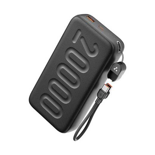 Ambrane Stylo N20 20000mAh 22.5W Power Bank with Built-in Type-C Cable